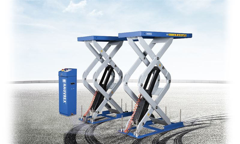 3500 KG'LIK (ZEMİN ALTI) MAKASLI RESEPSİYON LİFTİ